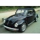 Volkswagen Coccinelle Cabriolet  noir 1978