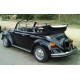 Volkswagen Coccinelle Cabriolet  noir 1978