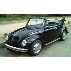 Volkswagen Coccinelle Cabriolet  noir 1978