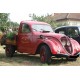 Peugeot 202 boulangère rouge 1948