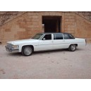 Cadillac fleetwood Limousine blanc 1978