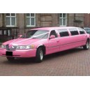 Lincoln Limousine pink princesse rose 1999