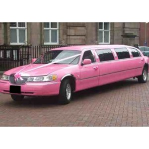 Lincoln Limousine pink princesse rose 1999