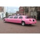 Lincoln Limousine pink princesse rose 1999