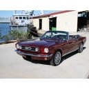 Ford Mustang Cabriolet Bordeaux 1966