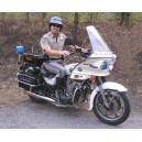 kawasaki moto de la police californienne  1982 