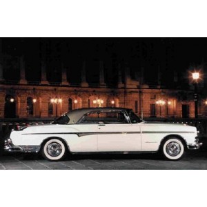Chrysler newport imperial noir 1955