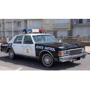 Chevrolet véhicule de Police 1980