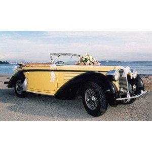 Delayaye Cabriolet 135 jaune 1938