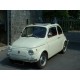 Fiat 500 Découvrable blanc 1972