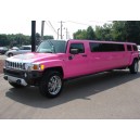 hummer limousine H3 2007 rose