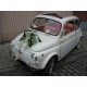 Fiat Découvrable 500 blanc 1969