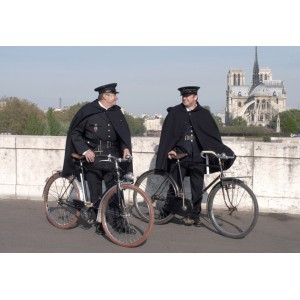 vélo hirondelle 1939 de la police parisienne 