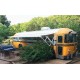 school bus de 1985 aménagé en camping car 