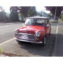 Austin Coupé mini 1000 rouge blanc 1988