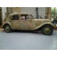 citroen traction 7 C 1937 camoufler , voiture réquisitionnés par l'armée allemande 