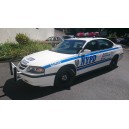 voiture de la police de new-york chevrolet impala 