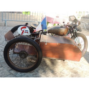 side car motobecane 125cc de 1935