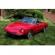 Alfa Romeo Cabriolet Spider rouge 1971