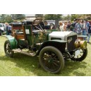 White Cabriolet Steam Runabout vert noir 1909