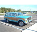 Jeep 4 x 4 AMC wagoneer bleu 1979