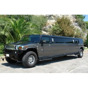 Limousine Hummer H3 gris noir 2005