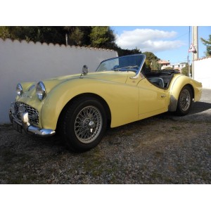 triumph TR3 de 1962 