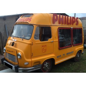 renault estafette de 1975 philips de la caravane publicitaire du tour de france