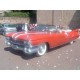 Cadillac De Ville Cabriolet rouge 1959