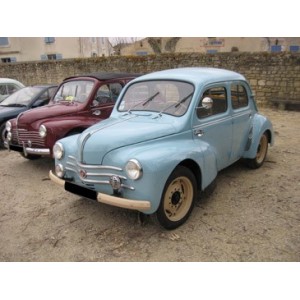 Renault Berline 4 CV bleu 1954