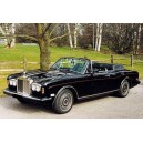Rolls Royce Cabriolet noir 1972