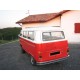 Volkswagen Combi bay windows deluxe rouge 1974