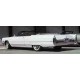 Cadillac Cabriolet de ville 1966 blanc 