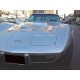 Chevrolet Cabriolet Corvette gris1958