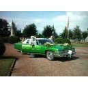 Cadillac Coupé de ville 1974 vert