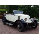 Renault KZ Cabriolet blanc 1925